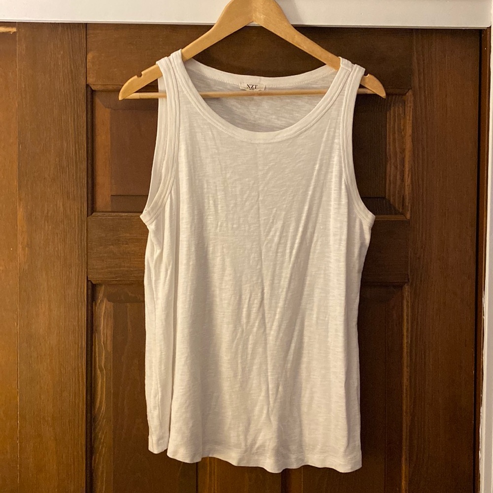 Nic + Zoe nzt white tank large